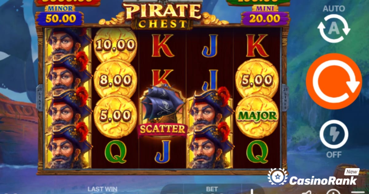 Hunt for Jackpot Treasures with Playson's Pirate Chest: Hold and Win